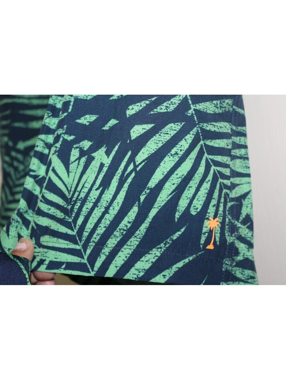 Margaritaville 2‑Piece Tropical Button‑Up Set with Swim Shorts 0150